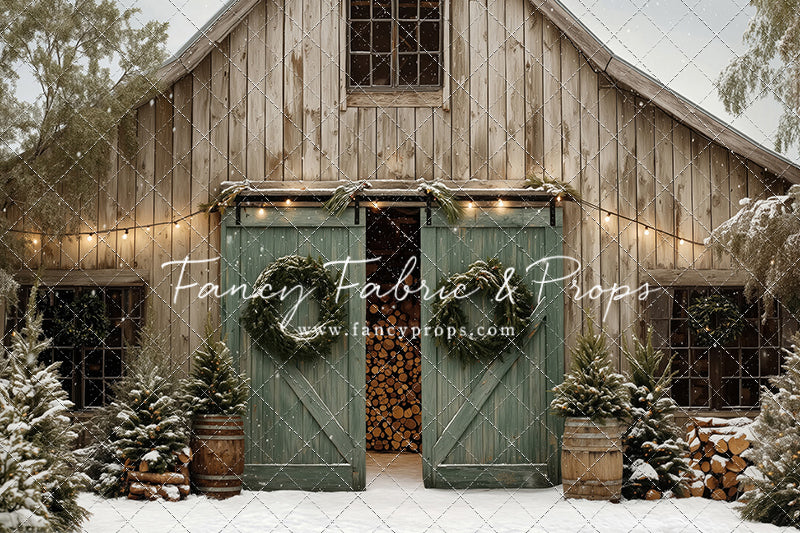 Snowfall Barn - with Sweep Option