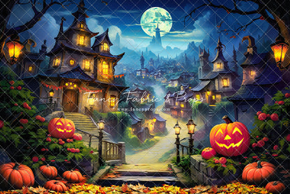 Spooky Town- No Lights - With Sweep Option