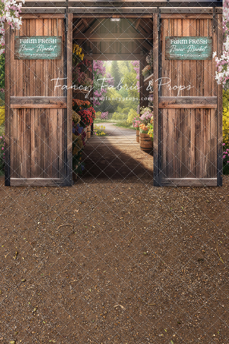 Farm Fresh Flower Barn - With Sweep Option