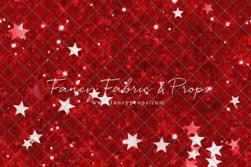 Starry Red Sparkle