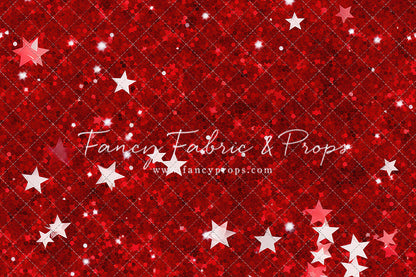 Starry Red Sparkle