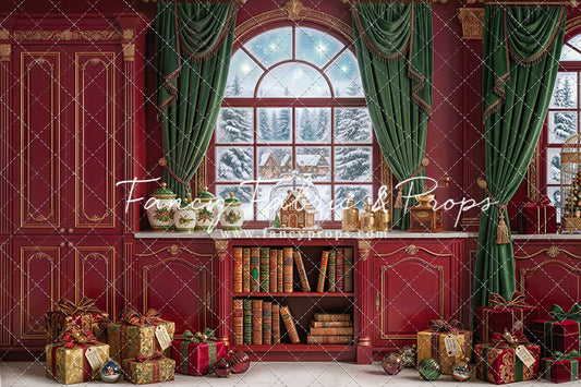 Storybook Christmas Room - With Sweep Option