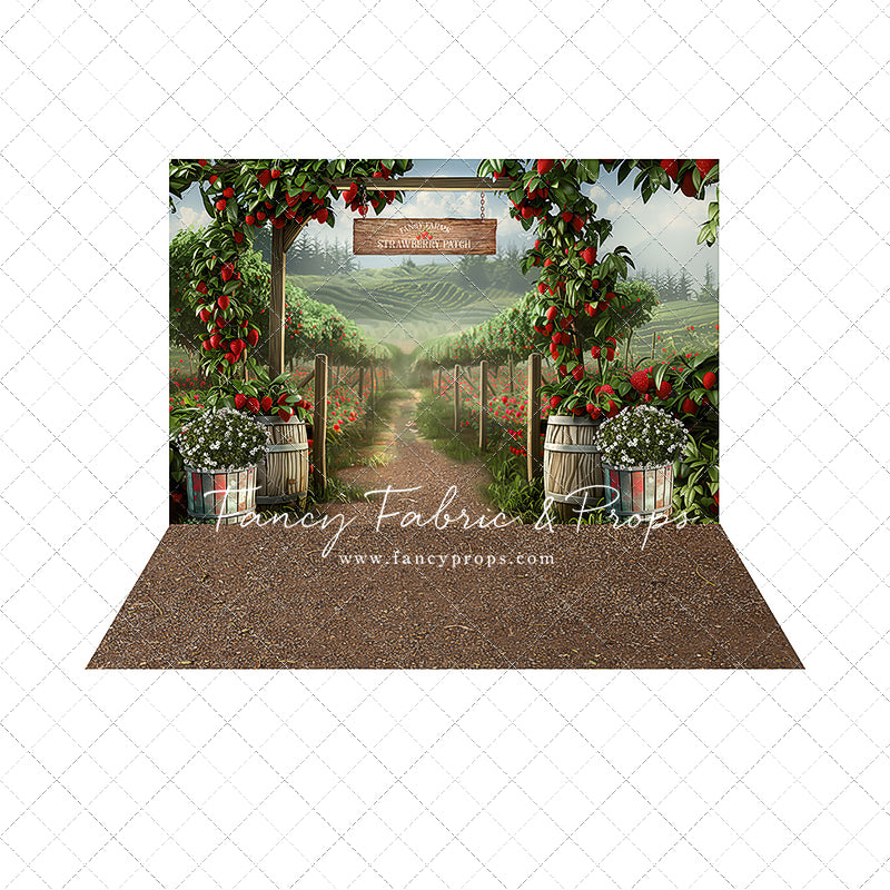 Fancy Farms Strawberry Patch 2pc Set