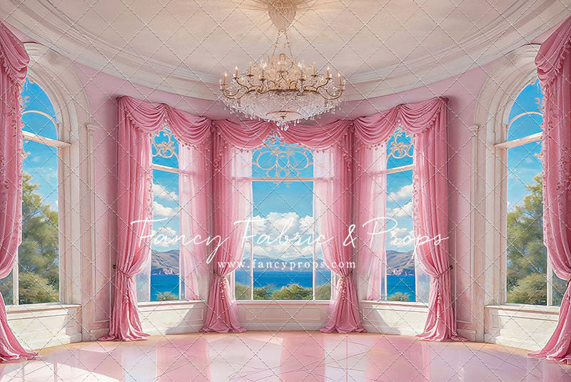 Summer Season Victorian Window - Marble Floor - With Sweep Option