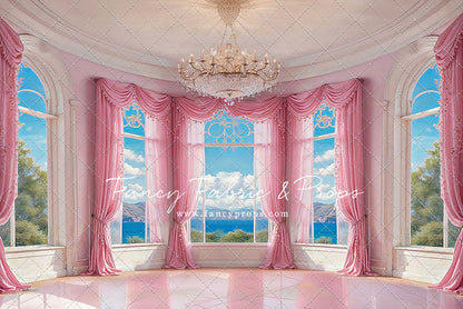 Summer Season Victorian Window - Marble Floor - With Sweep Option