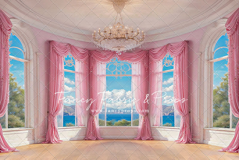 Summer Season Victorian Window - Wood Floor - With Sweep Option