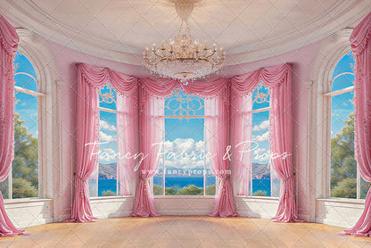 Summer Season Victorian Window - Wood Floor - With Sweep Option