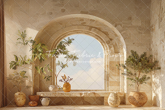 Sunlit Courtyard - With Sweep Option