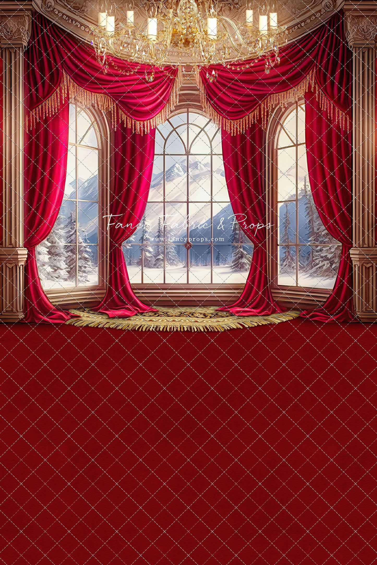 Holiday At The Abbey - Red Carpet Option - with Sweep Option