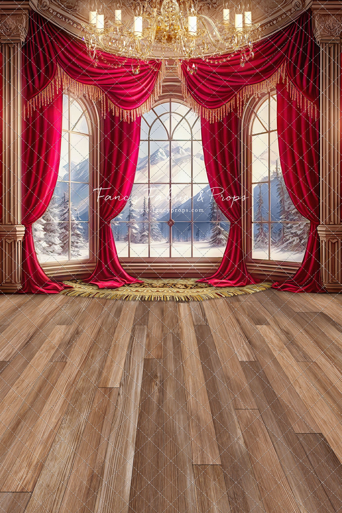 Holiday At The Abbey - Wood Floor Option - with Sweep Option