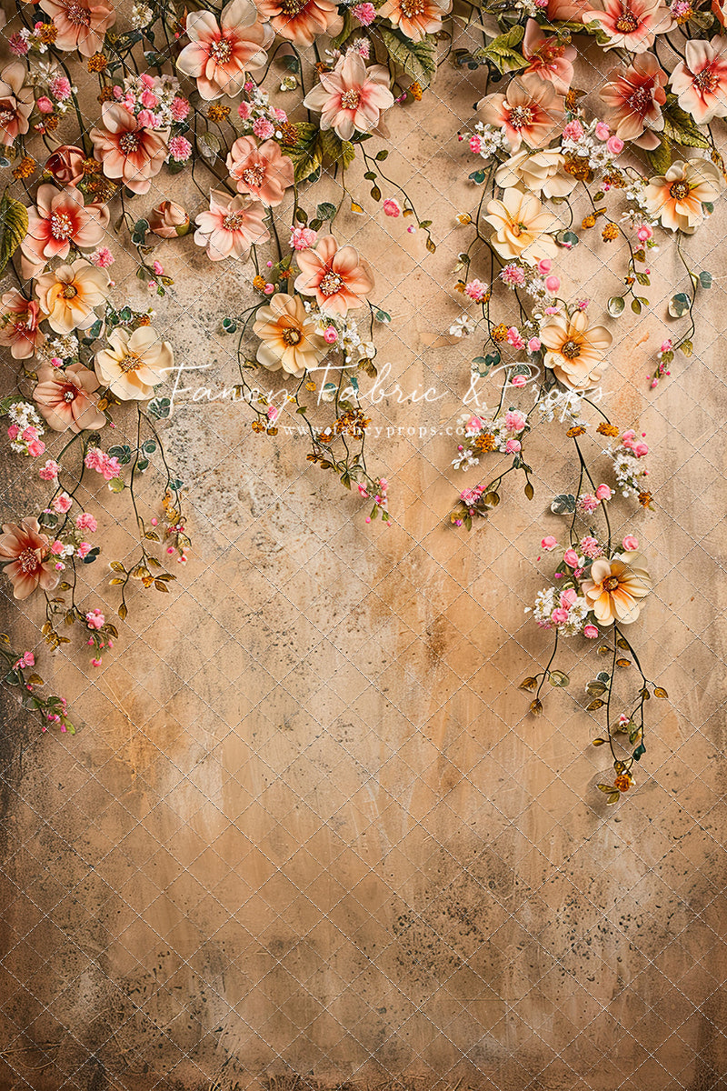 Painted Floral Peach
