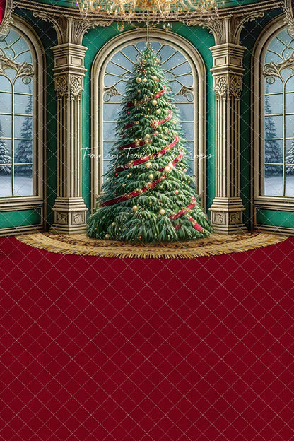Royal Christmas Tree - Red Carpet Option - with Sweep Option