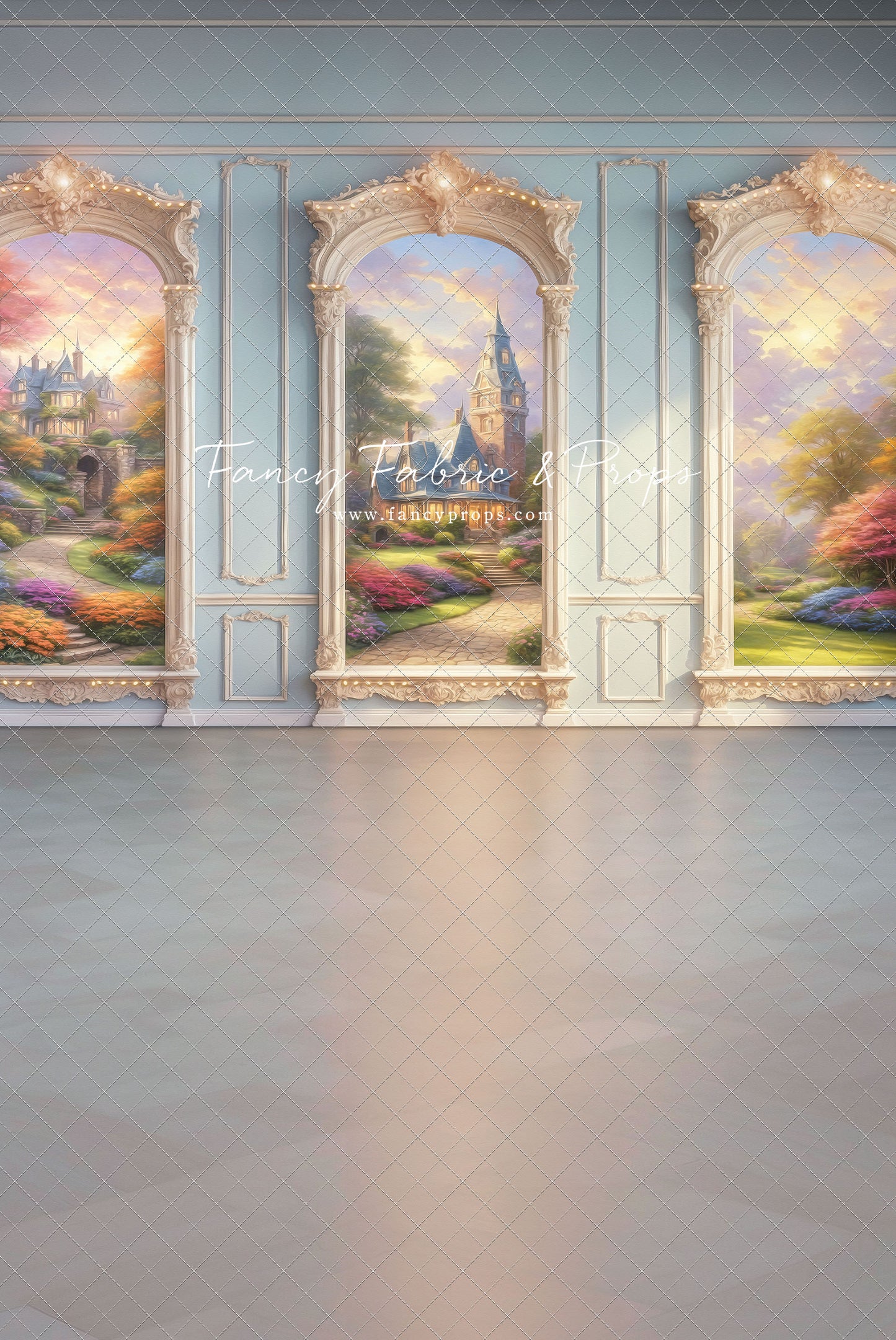 Royal Victorian Wainscoting Wall - With Sweep Option