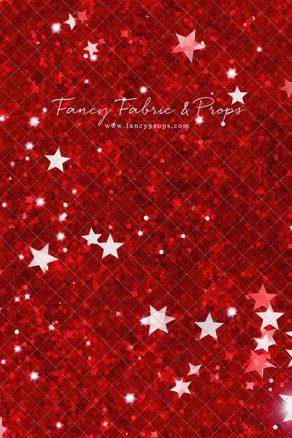 Starry Red Sparkle