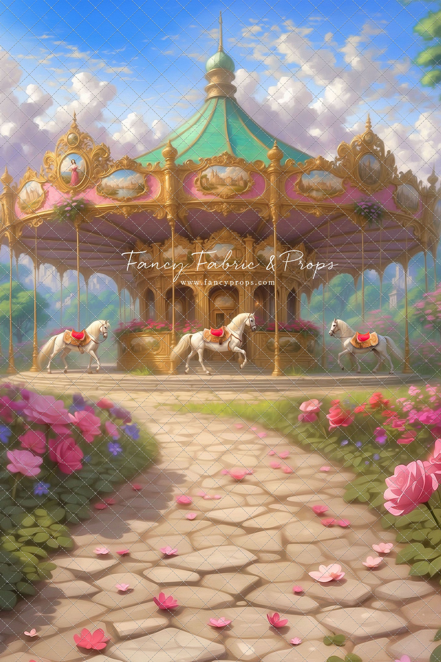 Victorian Elegance Carousel - With Sweep Option