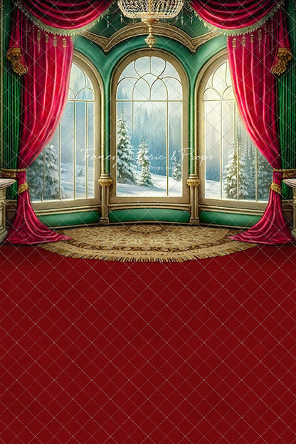 Warm Loving Holiday - Red Carpet Option - with Sweep Option