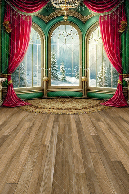 Warm Loving Holiday - Wood Floor Option - with Sweep Option