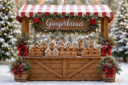 Sweet Spruce Gingerbread Stand - With Sweep Option