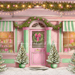 Frosty Sweet Shop - Pink & Green - with Sweep Option