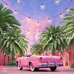 Malibu Shopping Center - Pink Car & Pink Floor - With Sweep Option