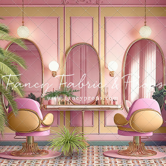 Teresa's Vanity - Tile Floor Option - With Sweep Option