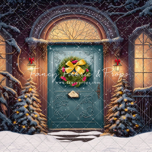 Home For The Holidays - Blue Door Option - with Sweep Option