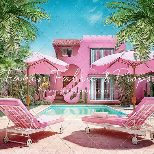 Barbie's Poolside Vacation - Pavement Floor - With Sweep Option