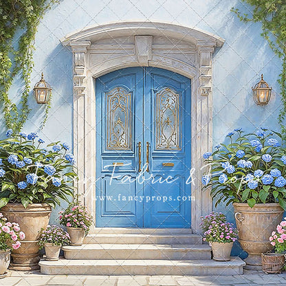Summertime Patio - Blue Door - With Sweep Option
