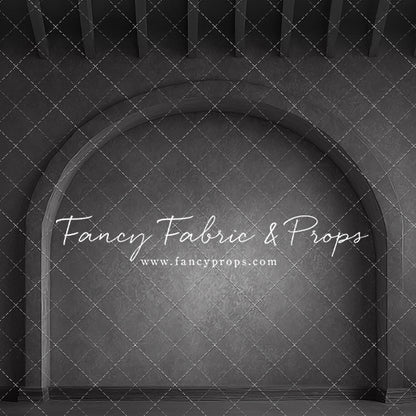 Elegant Charcoal Alcove - Solid Floor - With Sweep Option