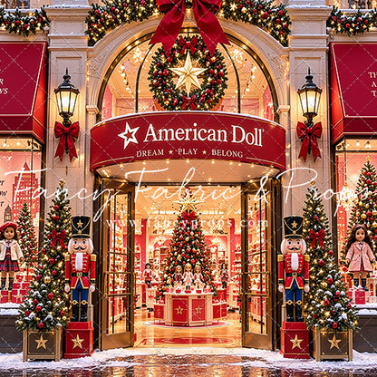 American Doll Holiday - With Sweep Option