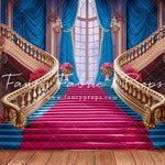 Ballroom Royal Staircase - Blue - With Sweep Option
