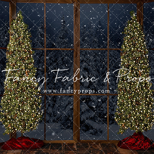 Bay Window With Trees