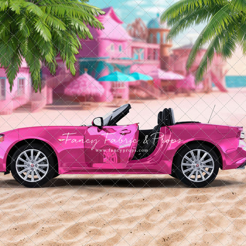 Beach Convertible -Pink - With Sweep Option