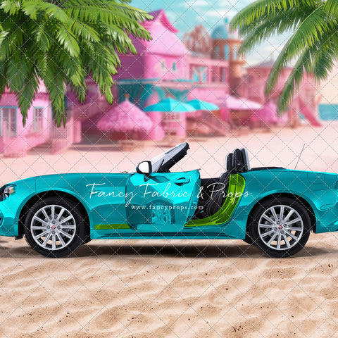 Beach Convertible -Teal Blue - With Sweep Option