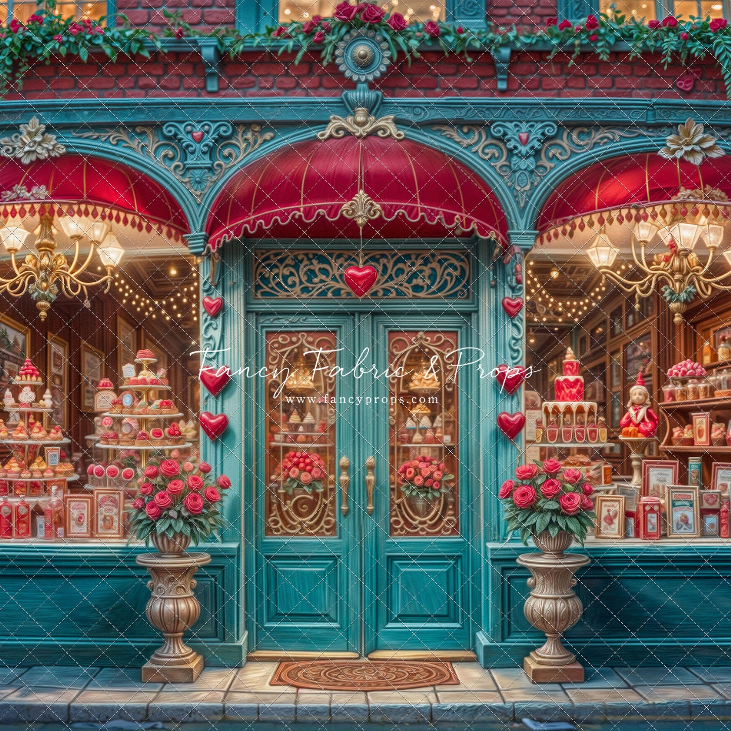 Blue For You Valentine Shop - With Sweep Option