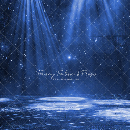 Blue Stage Lights - Sweep Sizes Only