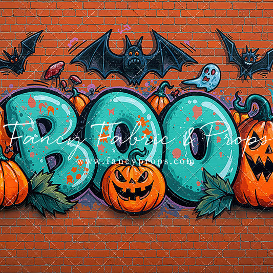 Boo Crew Graffiti Wall - With Sweep Option