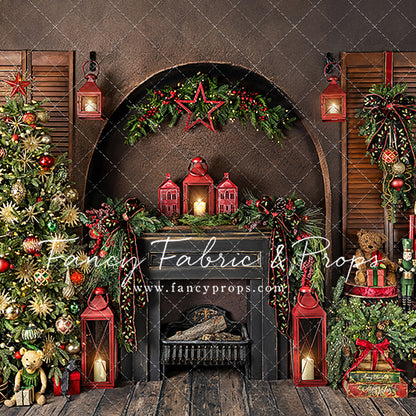 Elegant Fireside Mantle