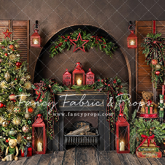 Elegant Fireside Mantle