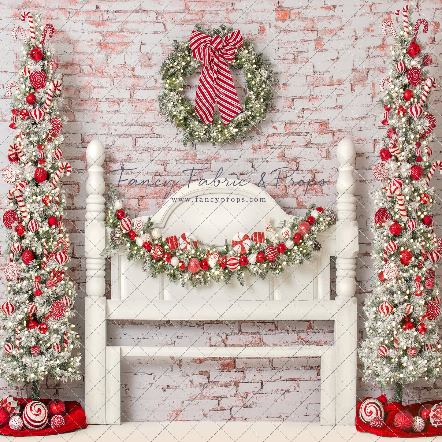 Candy Cane Headboard