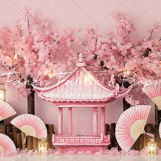 japanese cherry blossom garden wallpaper