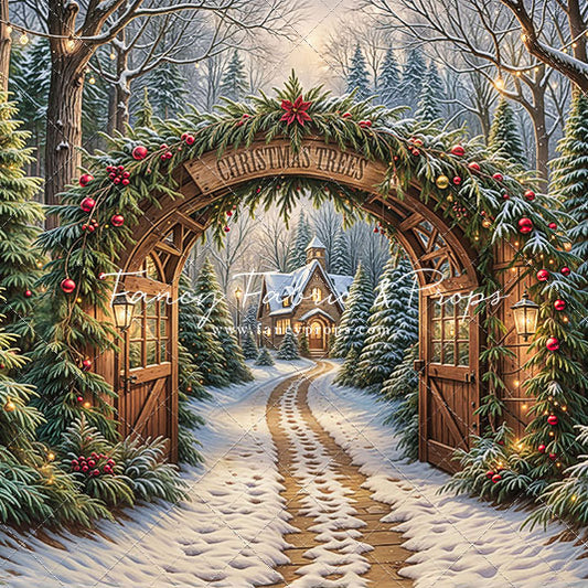 Christmas Path To Home - with Sweep Option