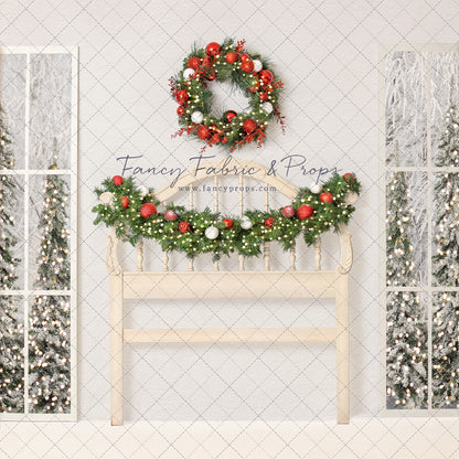 Classic Christmas Headboard