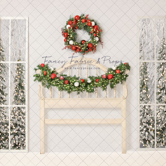 Classic Christmas Headboard