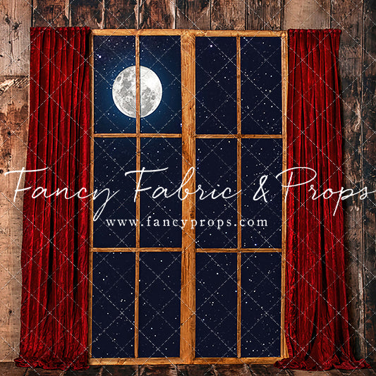 Classic Window With Drapes