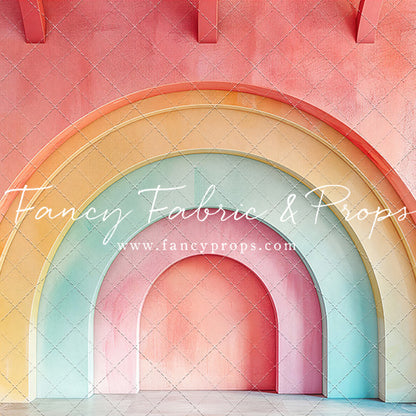Coral Rainbow Room - With Sweep Option