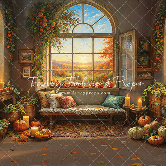 Cozy Harvest Nook - With Sweep Option