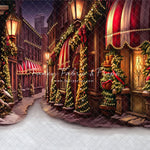 Crimson Christmas Shops - with Sweep Option
