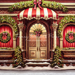 Crimson & Gilt Christmas Emporium - with Sweep Option