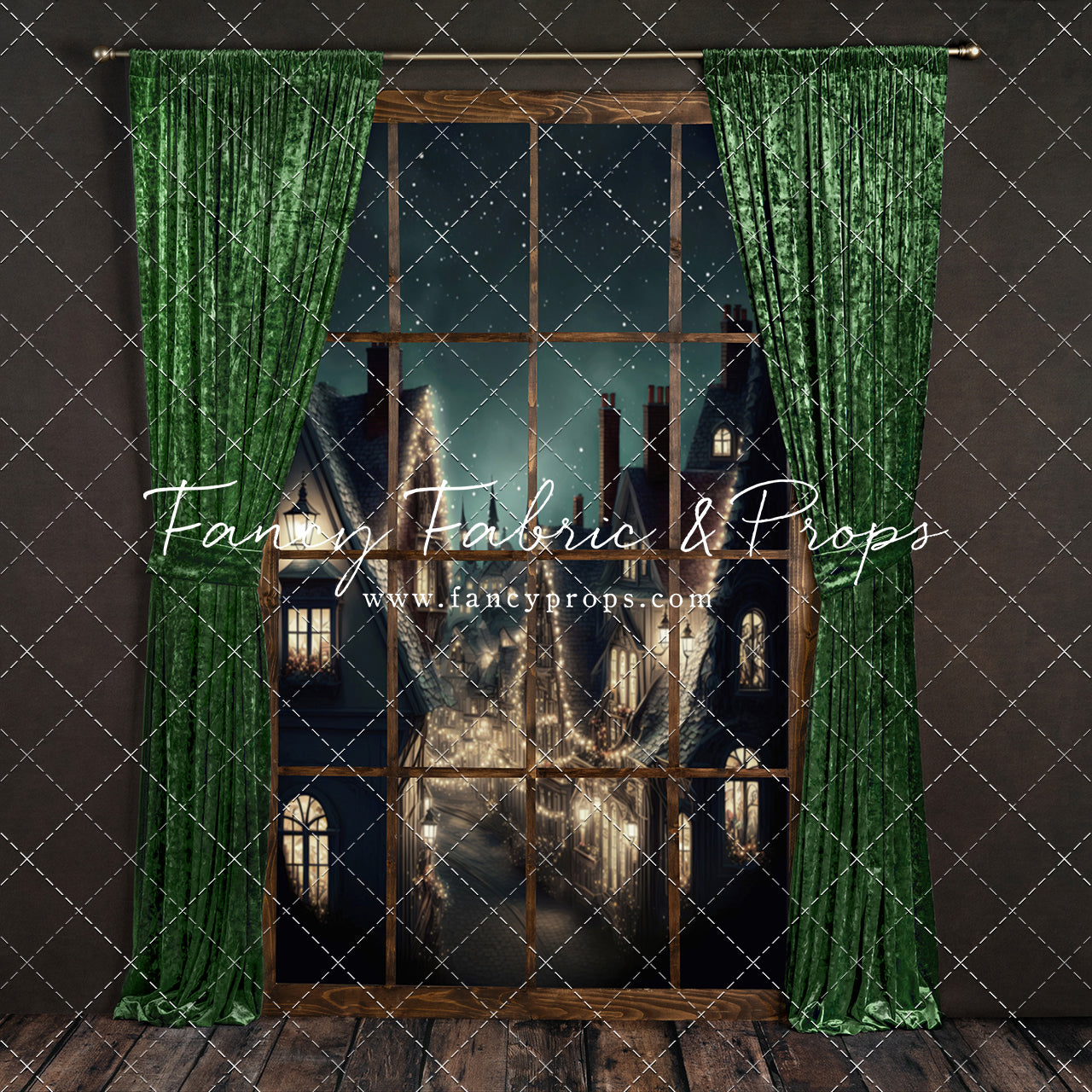 Serene Evergreen Village View